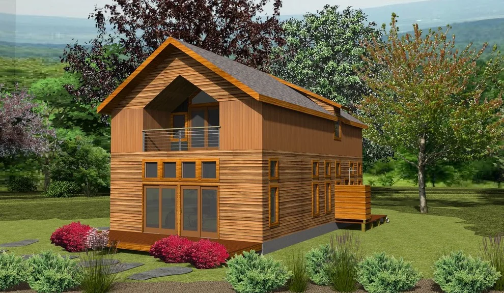 crimson barn cottage idea by Barnett Adler - Photo 7