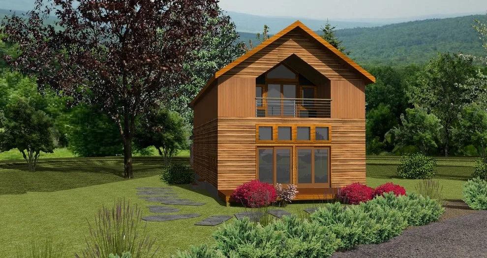 crimson barn cottage idea by Barnett Adler - Photo 6