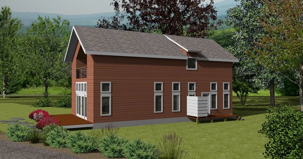 crimson barn cottage idea by Barnett Adler - Photo 10