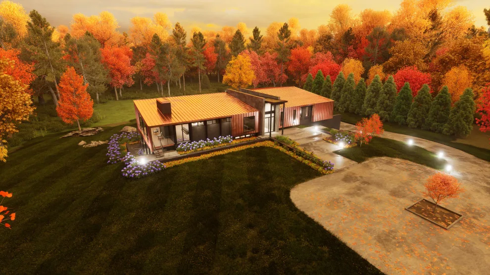 Contemporary Country Home by Clements Wimsatt Architects - Photo 10