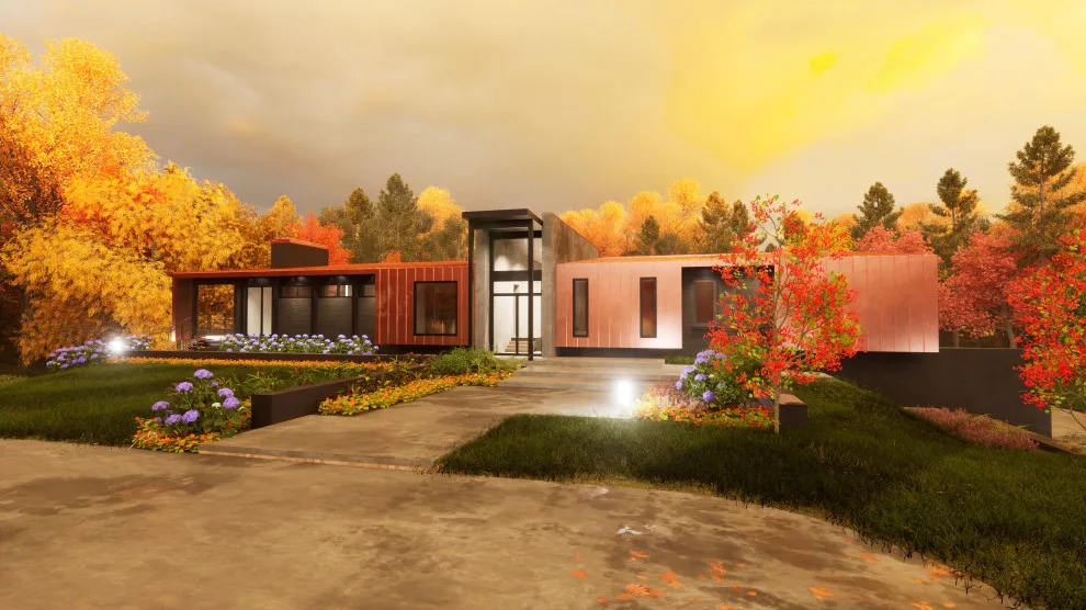 Contemporary Country Home by Clements Wimsatt Architects - Photo 12
