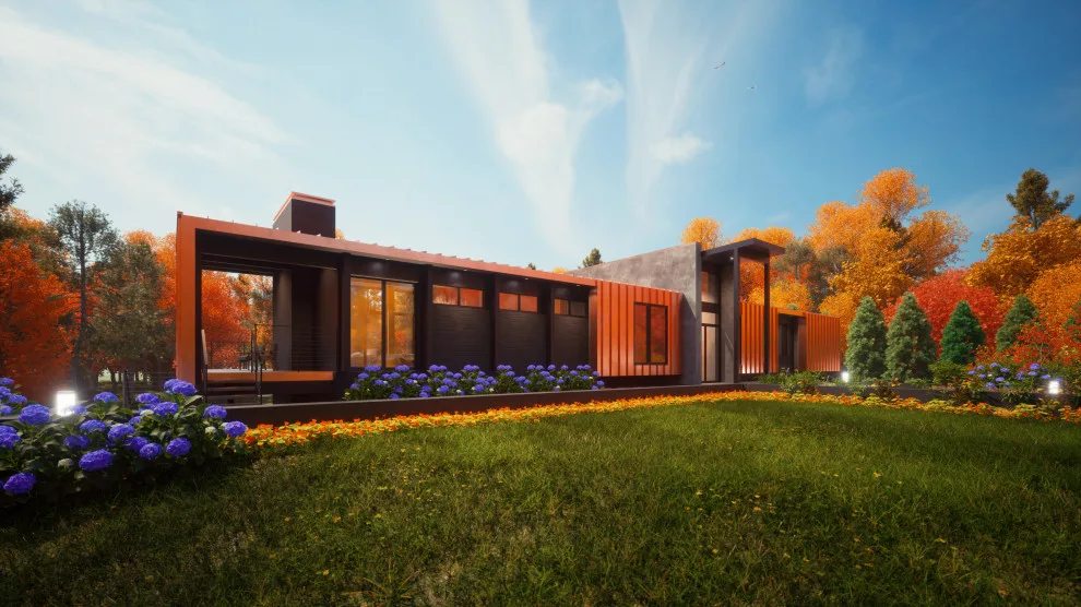 Contemporary Country Home by Clements Wimsatt Architects - Photo 19