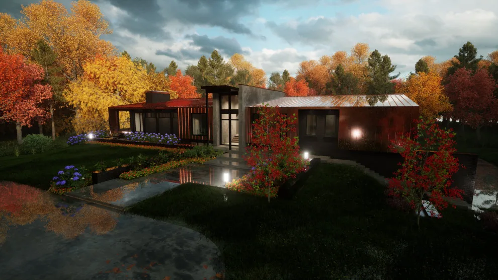 Contemporary Country Home by Clements Wimsatt Architects - Photo 2