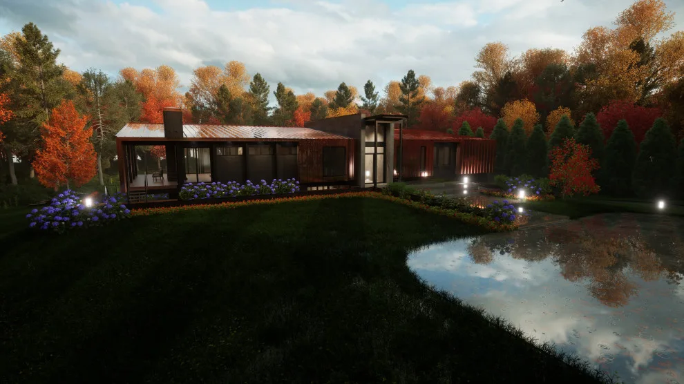 Contemporary Country Home by Clements Wimsatt Architects - Photo 25