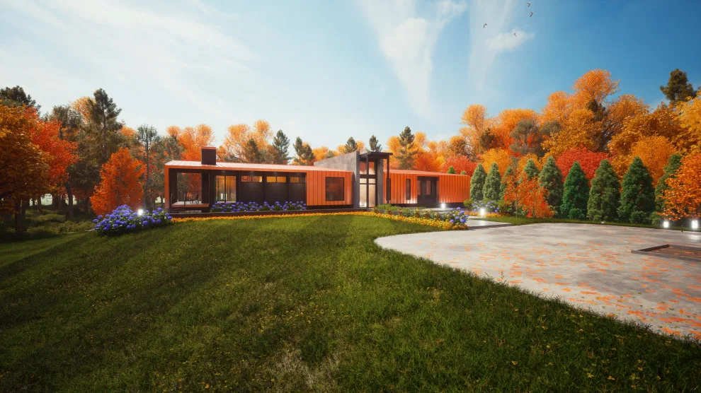 Contemporary Country Home by Clements Wimsatt Architects - Photo 20