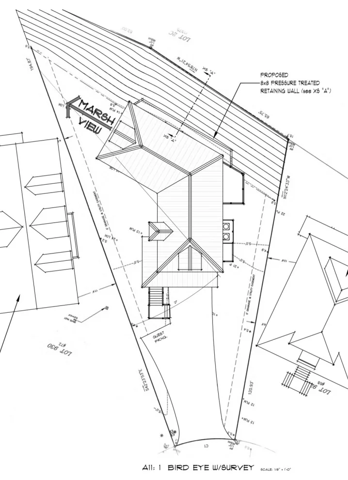Challenging Lot for a Tiny Home with Moss Growth by Pasco/Vienne Architecture - Photo 2