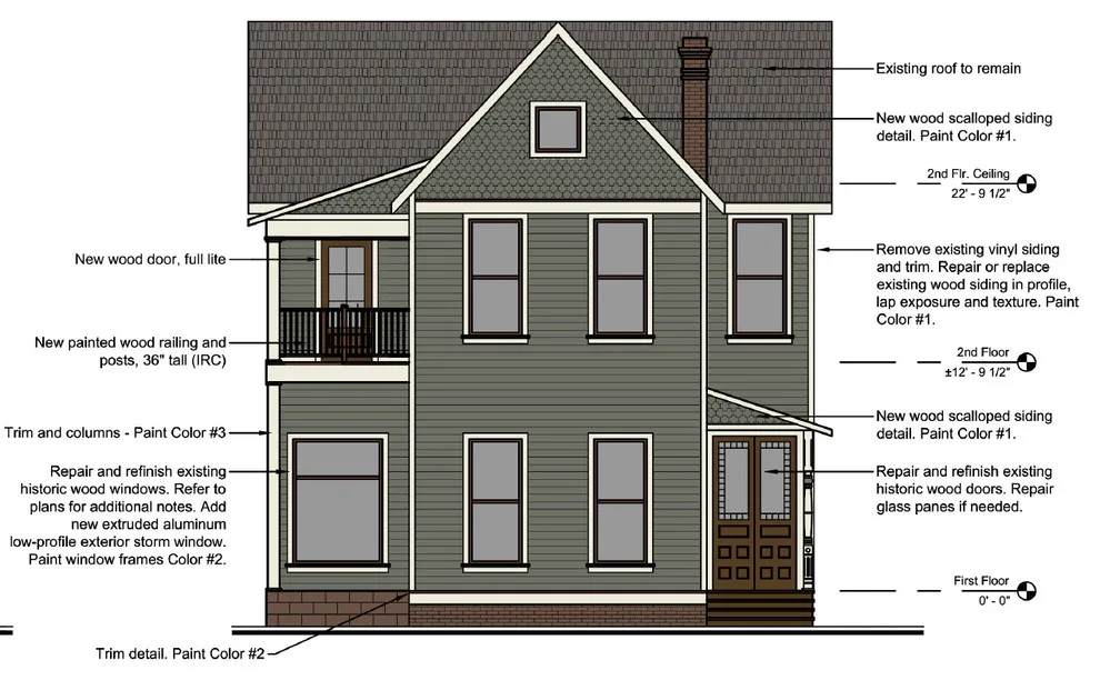 St. Joseph Place Historic Renovation by Joseph Lese, AIA, NCARB, LEED AP - Photo 2