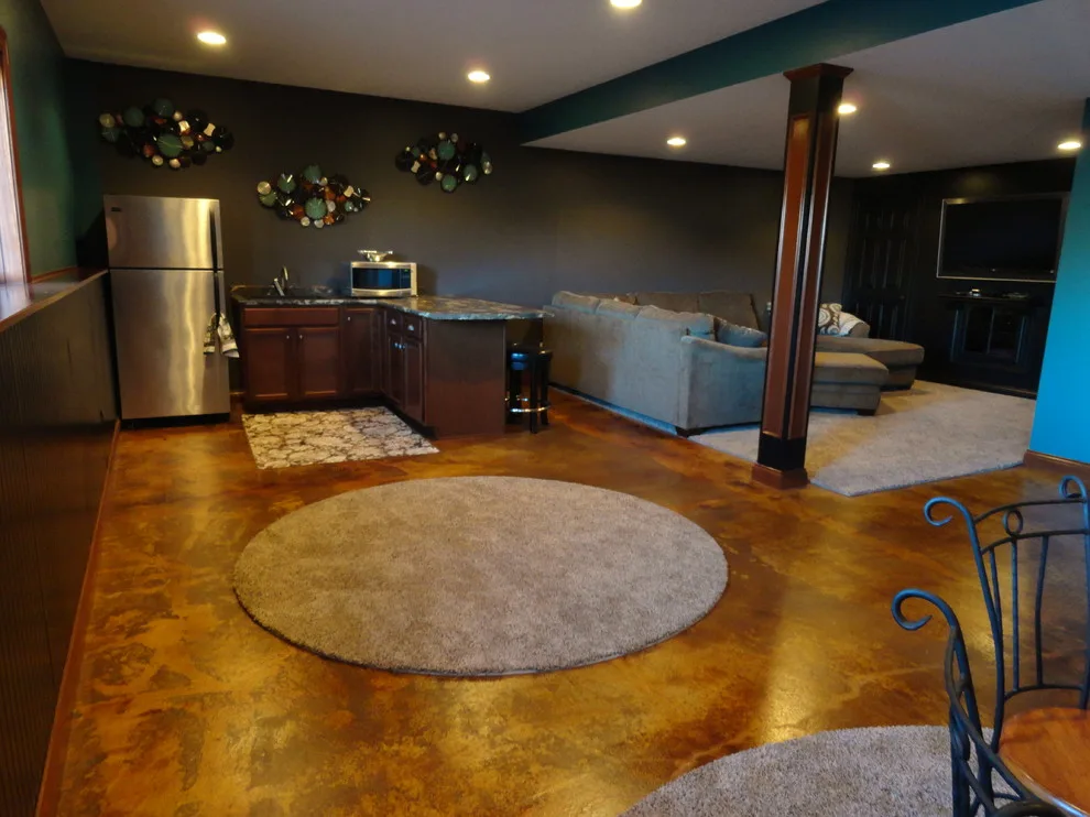 Colored Concrete Cellar by Dancer Concrete Design - Photo 5