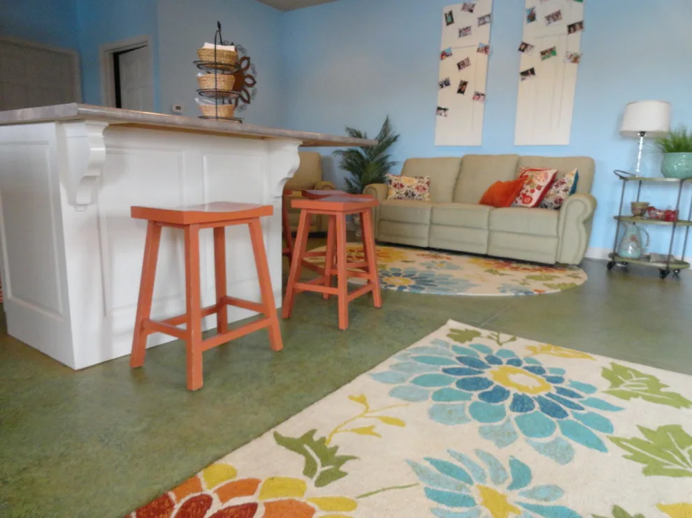 Decorative Concrete Pool House by Dancer Concrete Design - Photo 2
