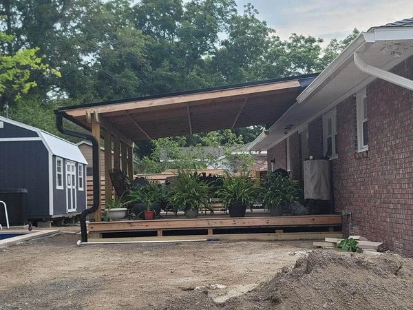 Covered pergola by Charleston Creative Outdoor Solutions - Photo 3