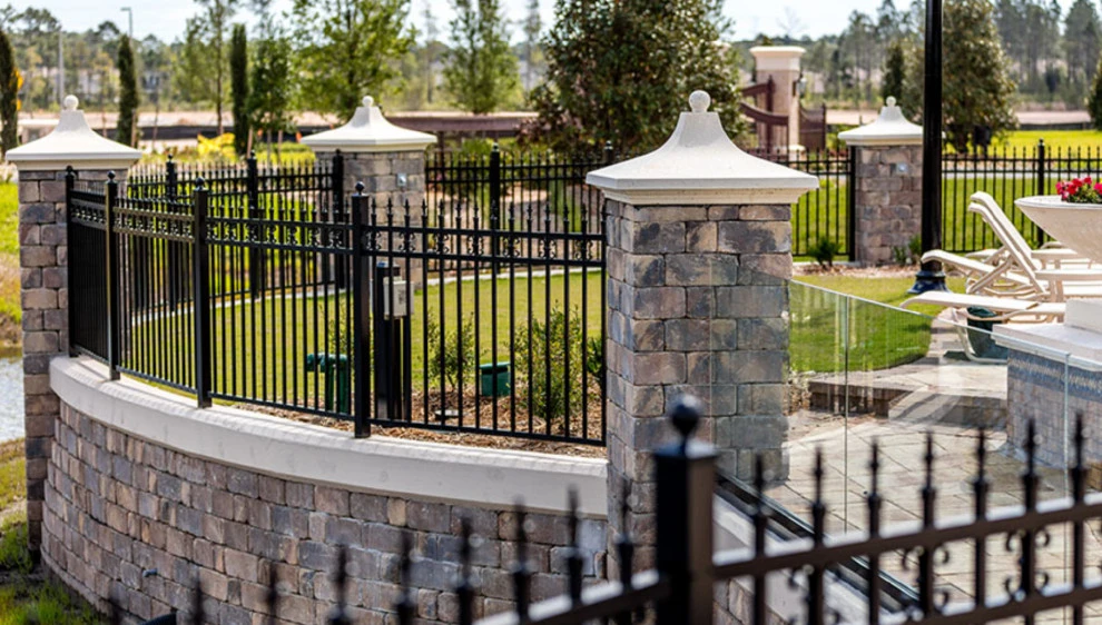 aluminum fence by Charleston Creative Outdoor Solutions - Photo 3