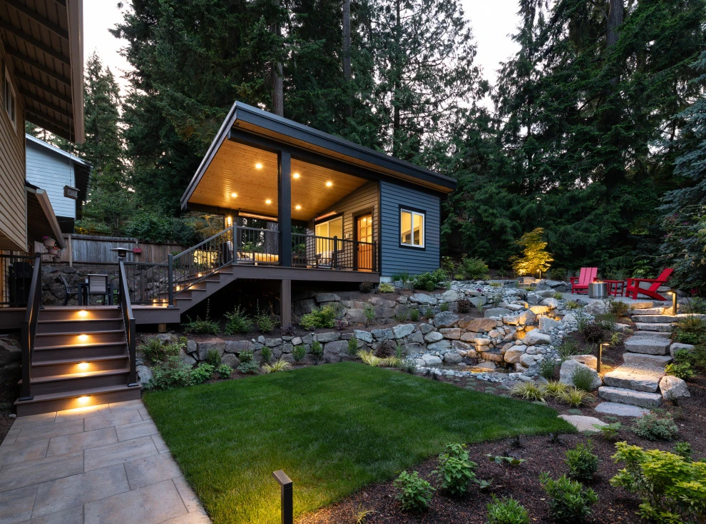 Sloped Backyard Reimagined by Urban Oasis Design & Construction LLC - Photo 4