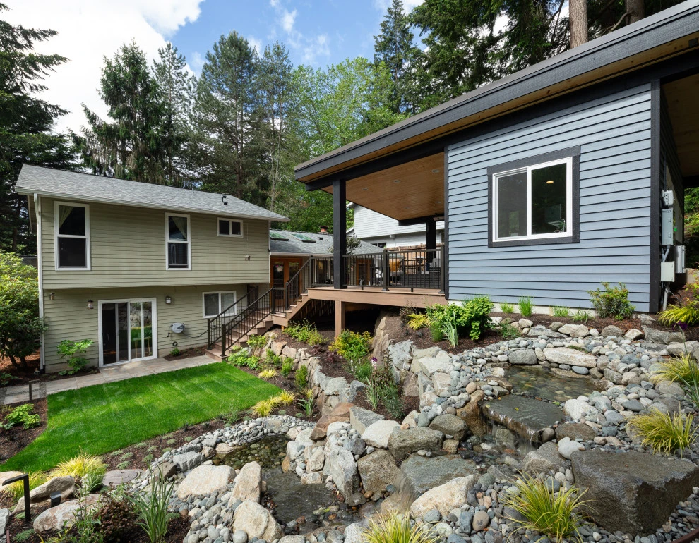 Sloped Backyard Reimagined by Urban Oasis Design & Construction LLC - Photo 5