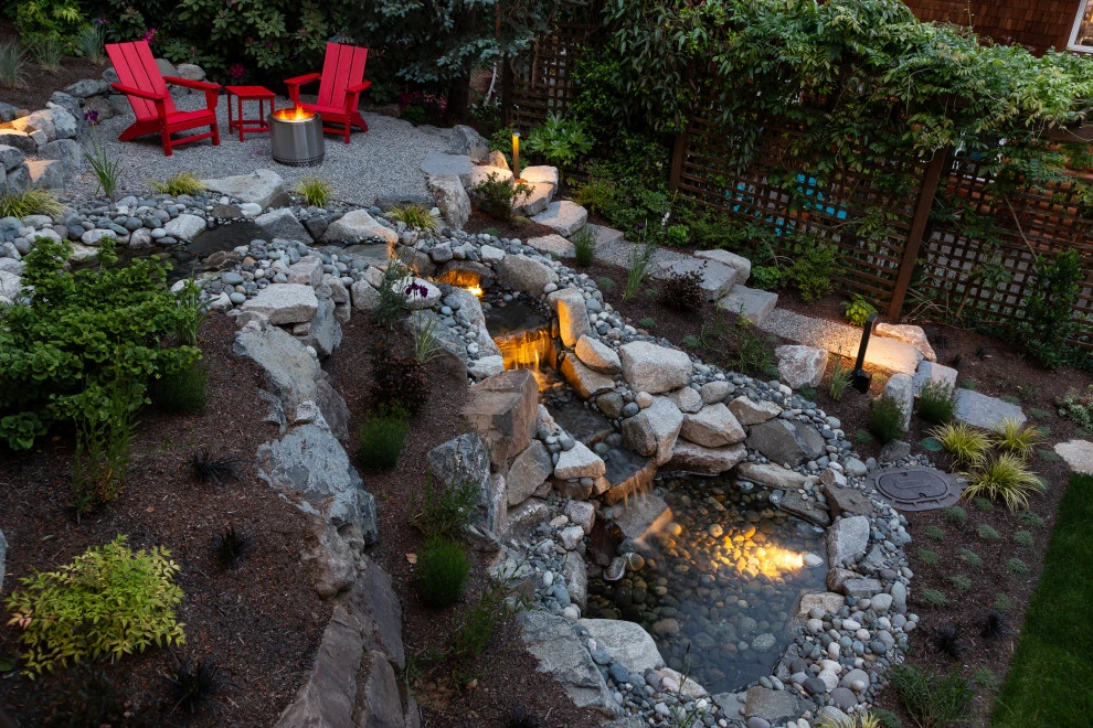 Sloped Backyard Reimagined by Urban Oasis Design & Construction LLC - Photo 8