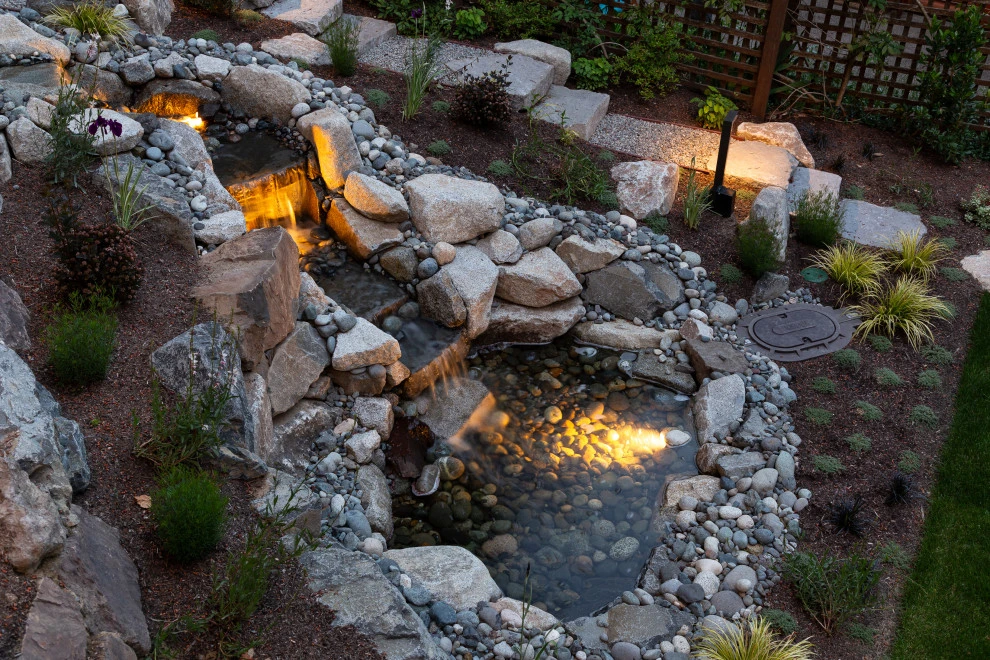 Sloped Backyard Reimagined by Urban Oasis Design & Construction LLC - Photo 9