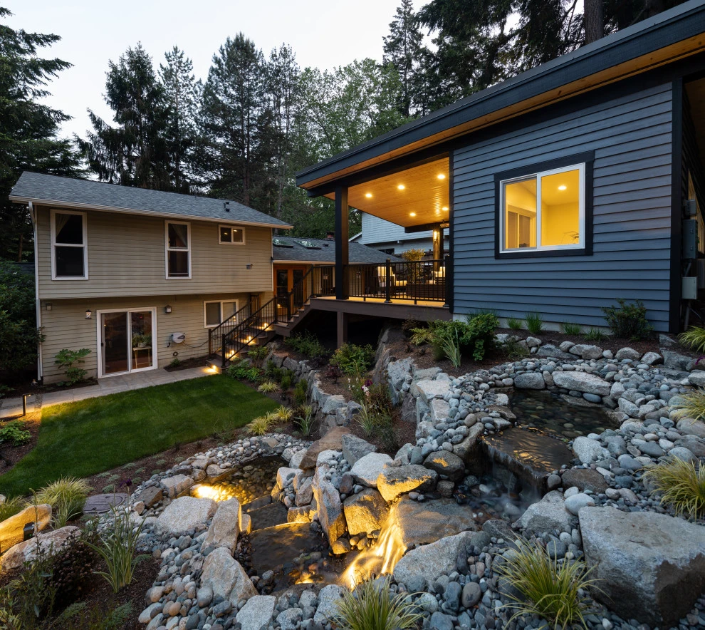 Sloped Backyard Reimagined by Urban Oasis Design & Construction LLC - Photo 3