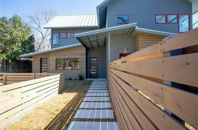 Austin Mid-Century Modern Duplex Home Build by Jess Pedersen Architecture - Photo 2