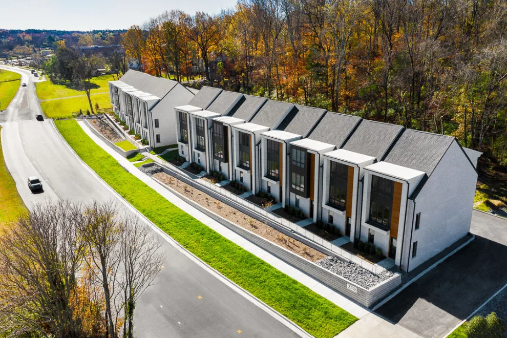 Contemporary Townhouses on Central by Clements Wimsatt Architects - Photo 2