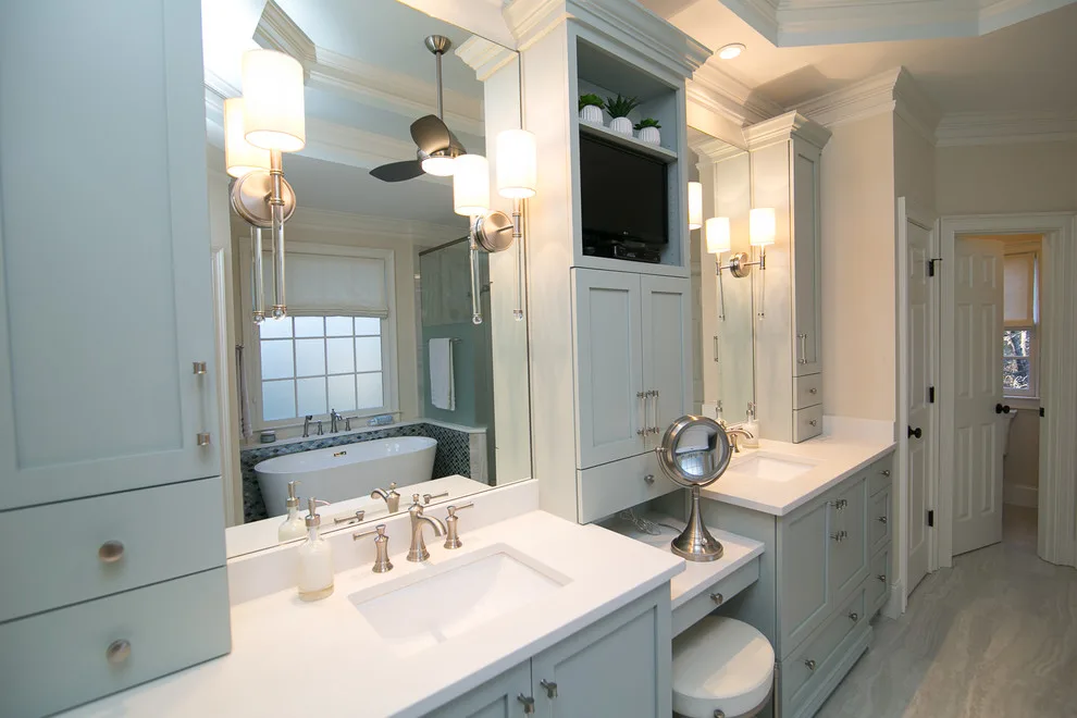 A tranquil spa master bathroom by Cynthia Karegeannes, Registered Architect - Photo 21