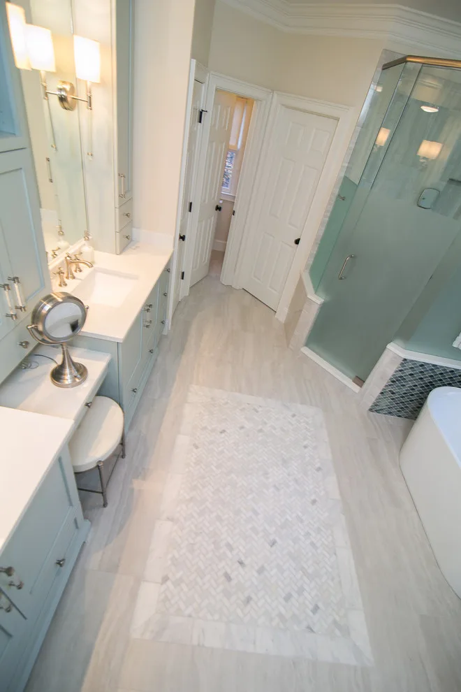 A tranquil spa master bathroom by Cynthia Karegeannes, Registered Architect - Photo 14