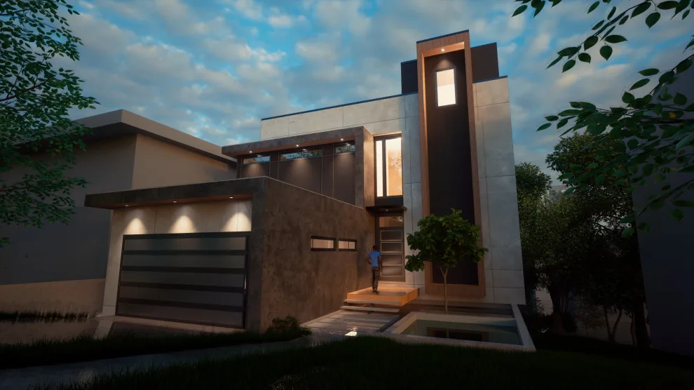 Contemporary Residence on Archer by Clements Wimsatt Architects - Photo 6