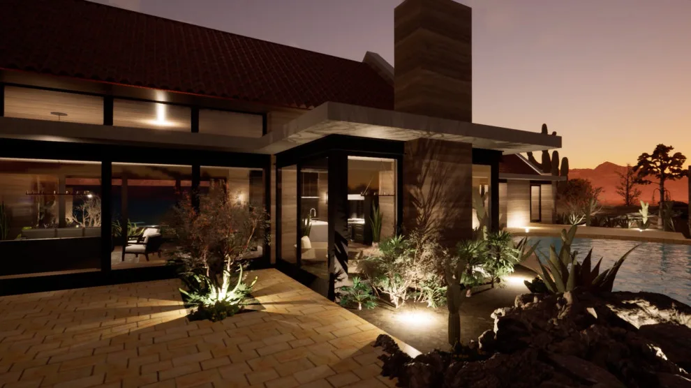 Desert Atrium by James McNeal Architecture And Design - Photo 26