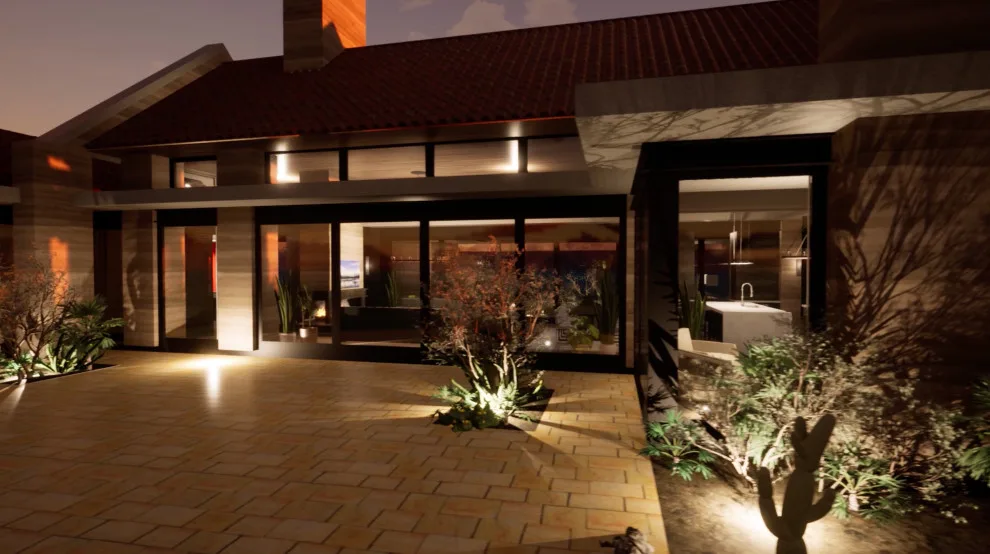 Desert Atrium by James McNeal Architecture And Design - Photo 15