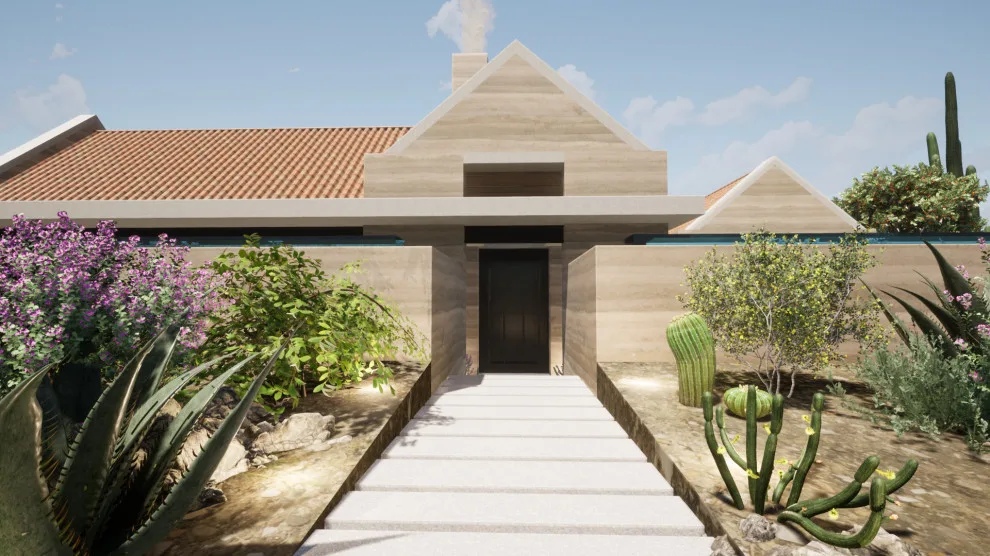 Desert Atrium by James McNeal Architecture And Design - Photo 21
