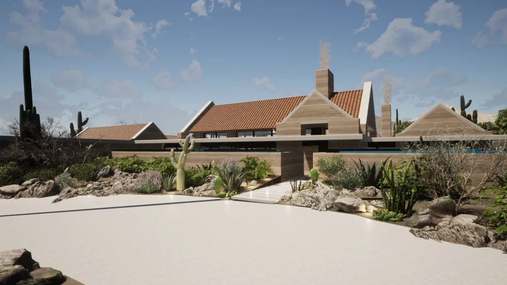 Desert Atrium by James McNeal Architecture And Design - Photo 6