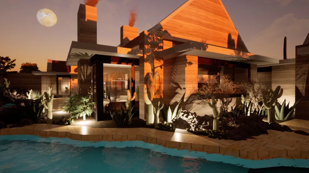 Desert Atrium by James McNeal Architecture And Design - Photo 7
