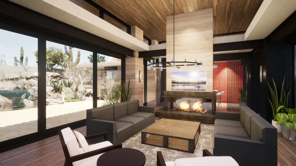 Desert Atrium by James McNeal Architecture And Design - Photo 16