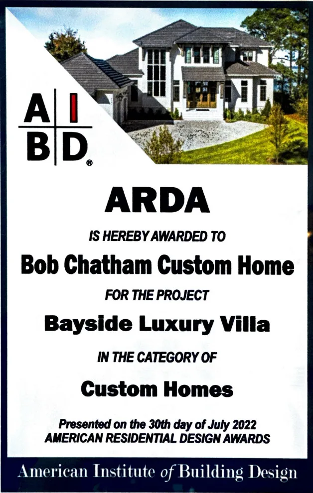 Recognition Program by Bob Chatham Custom Home Design - Photo 3