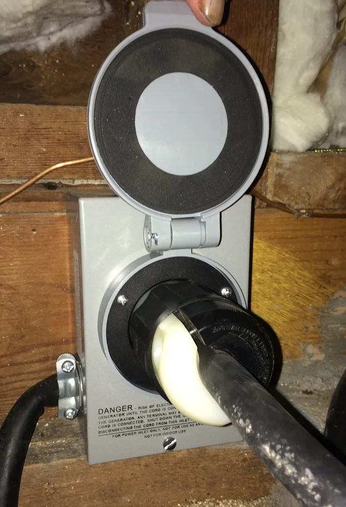Perry Sanwith generator power backup connection by Reddy Watt Electrical - Photo 2