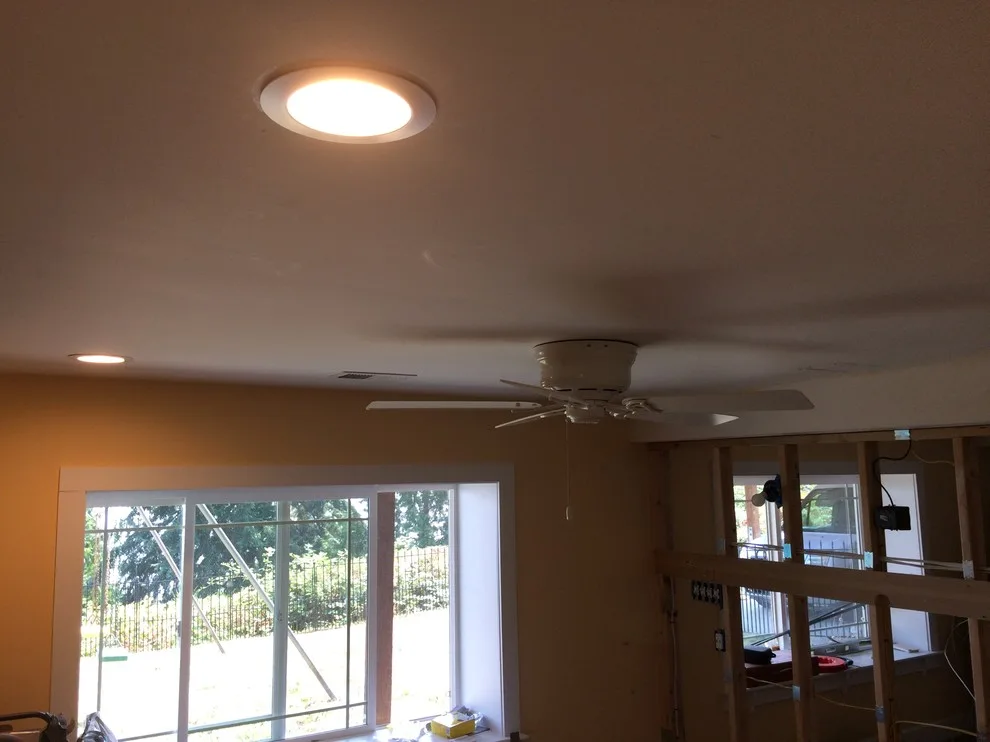 Bedroom expansion in the basement by Reddy Watt Electrical - Photo 2