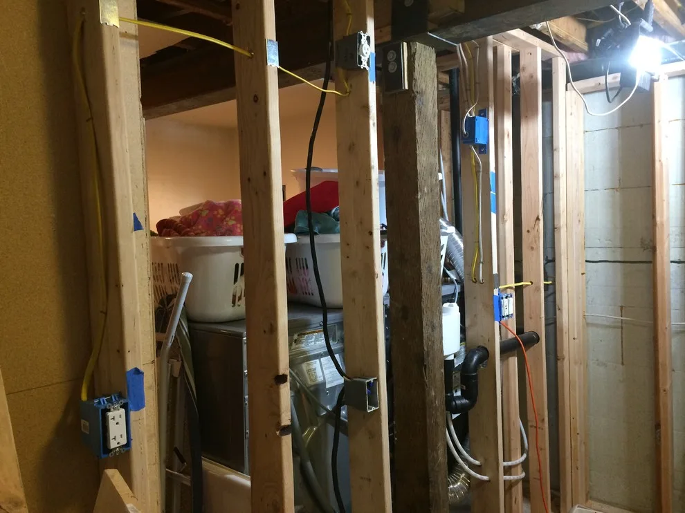 Rewiring the kitchenette in the basement by Reddy Watt Electrical - Photo 2
