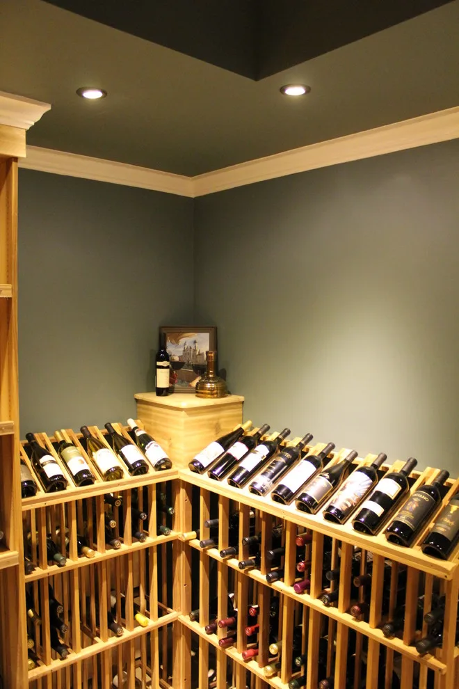 Wine cellar in the basement by APEC Electrical Contractors, Inc. - Photo 2