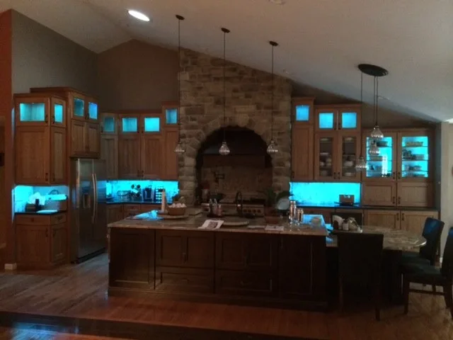 LED Under Cabinet Lighting with Color Change Feature by Fielder Electrical Services, Inc. - Photo 2