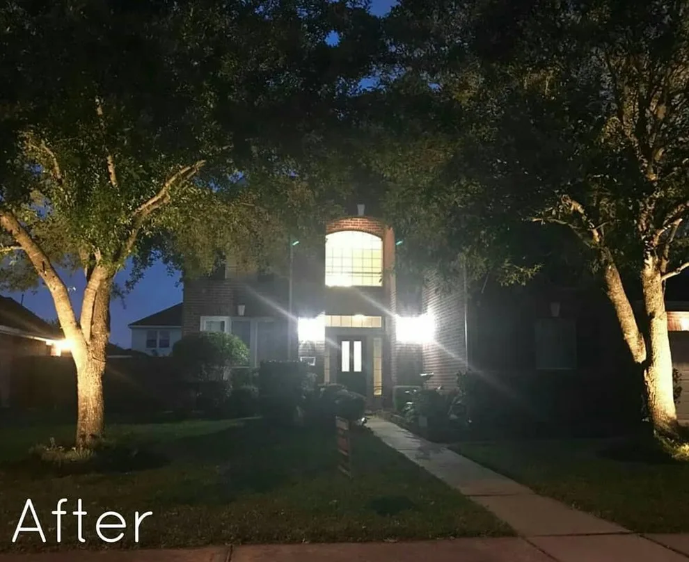 Cypress, TX Landscape Lighting Setup by Wired Electrical Services - Photo 6