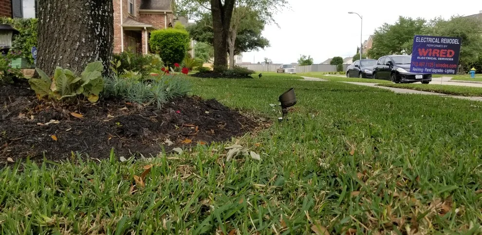 Cypress, TX Landscape Lighting Setup by Wired Electrical Services - Photo 7