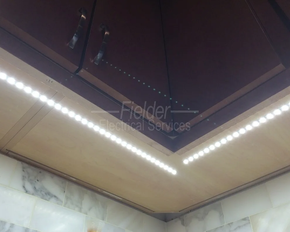 Cabinet Underlighting with LEDs by Fielder Electrical Services, Inc. - Photo 12