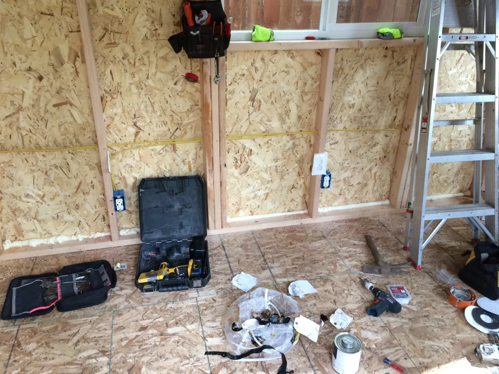 Electrifying Detached Shed for Office Use by Reddy Watt Electrical - Photo 5