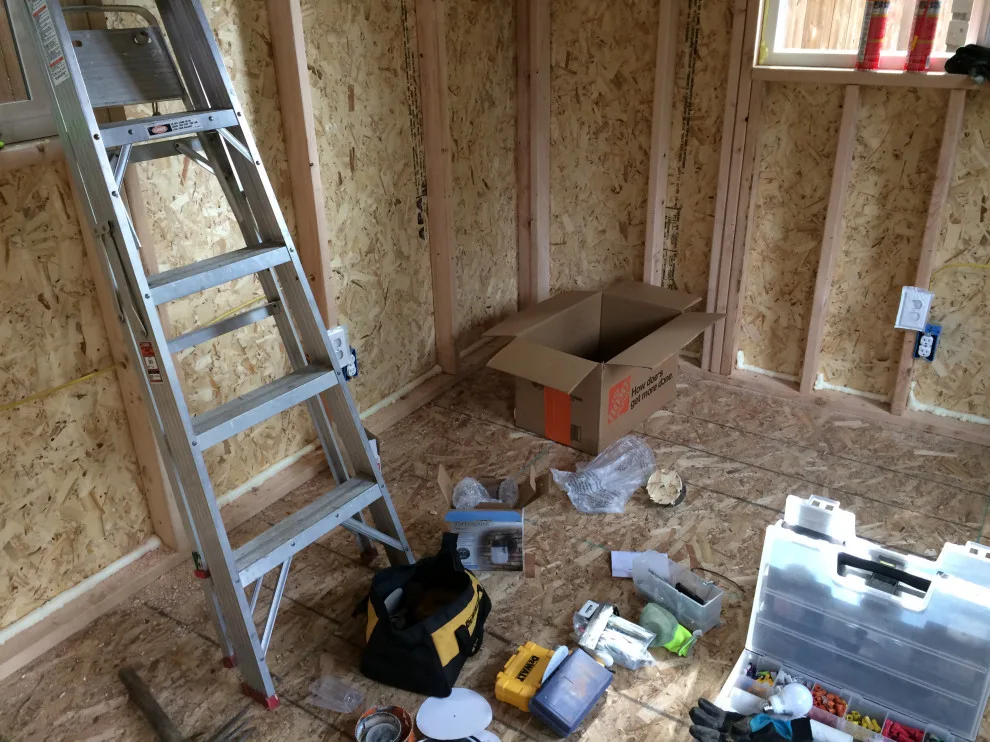 Electrifying Detached Shed for Office Use by Reddy Watt Electrical - Photo 6