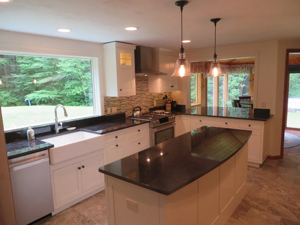 Updated Kitchen in New Hampshire by The Cabinetworks - Photo 5