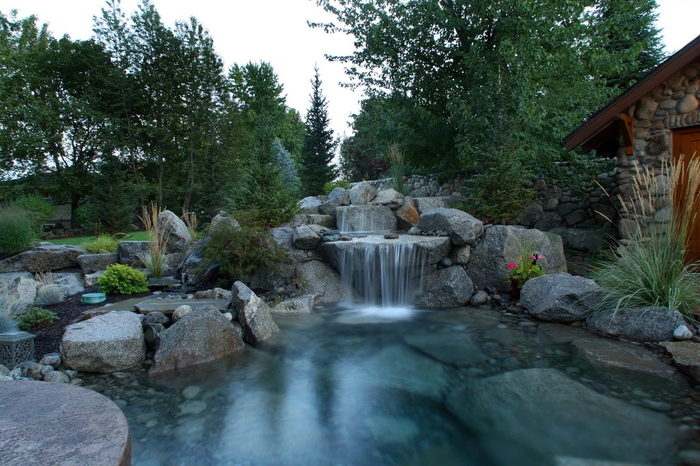 Northwest Water + Light + Concrete by Alderwood Landscape Architecture And Construction - Photo 16