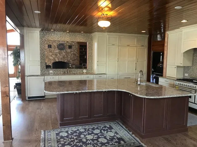 Cherry & Cream Kitchen Renovation in North Raleigh by Kitchens By Amy - Photo 3