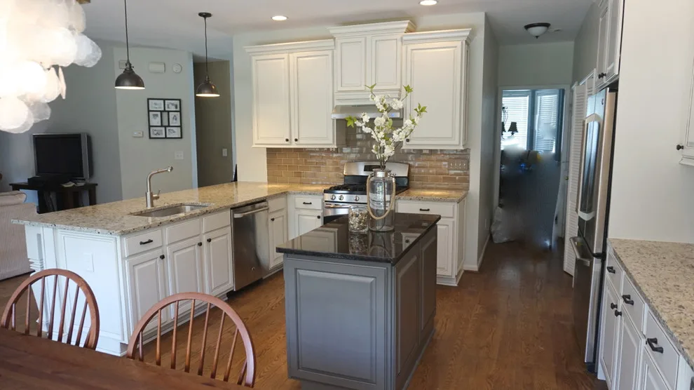 Transitional Oak Kitchen Renovation by Interiors By Abraham - Photo 15