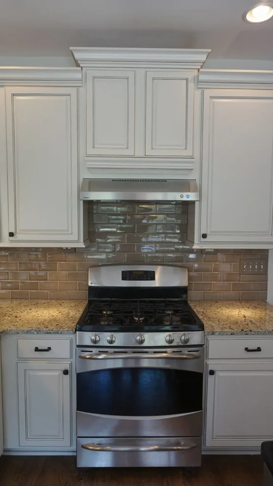 Transitional Oak Kitchen Renovation by Interiors By Abraham - Photo 3
