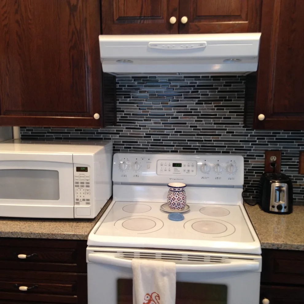 Montclair Oak Kitchen by Kraftmaid by Jeff Shafier Of Lowe's Home Improvement - Photo 12