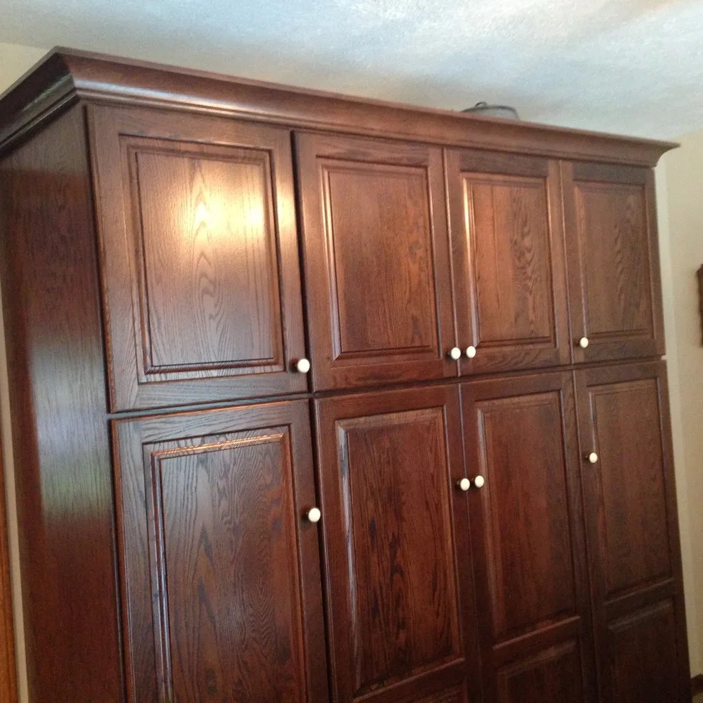 Montclair Oak Kitchen by Kraftmaid by Jeff Shafier Of Lowe's Home Improvement - Photo 13