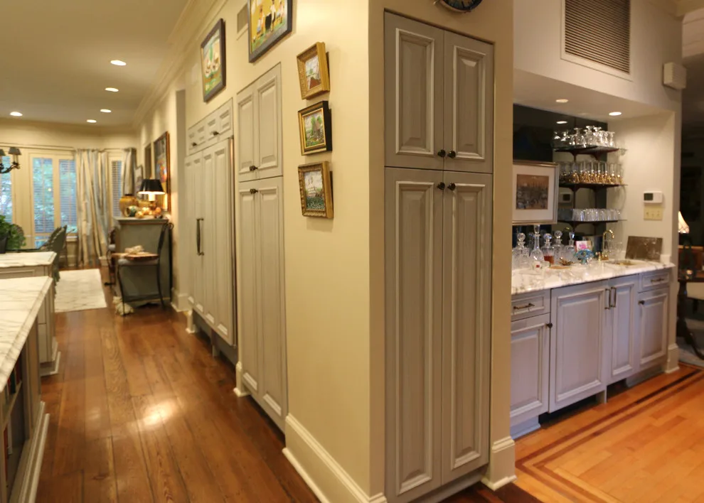 Pull-Out Pantry Design Enhances Storage in Wood-Mode Kitchen by Classic Cupboards, Inc - Photo 9